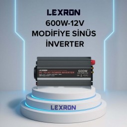 Lexron 600W 12v Modifiye Sinüs İnverter Lexron 600W 12v Modifiye Sinüs İnverter